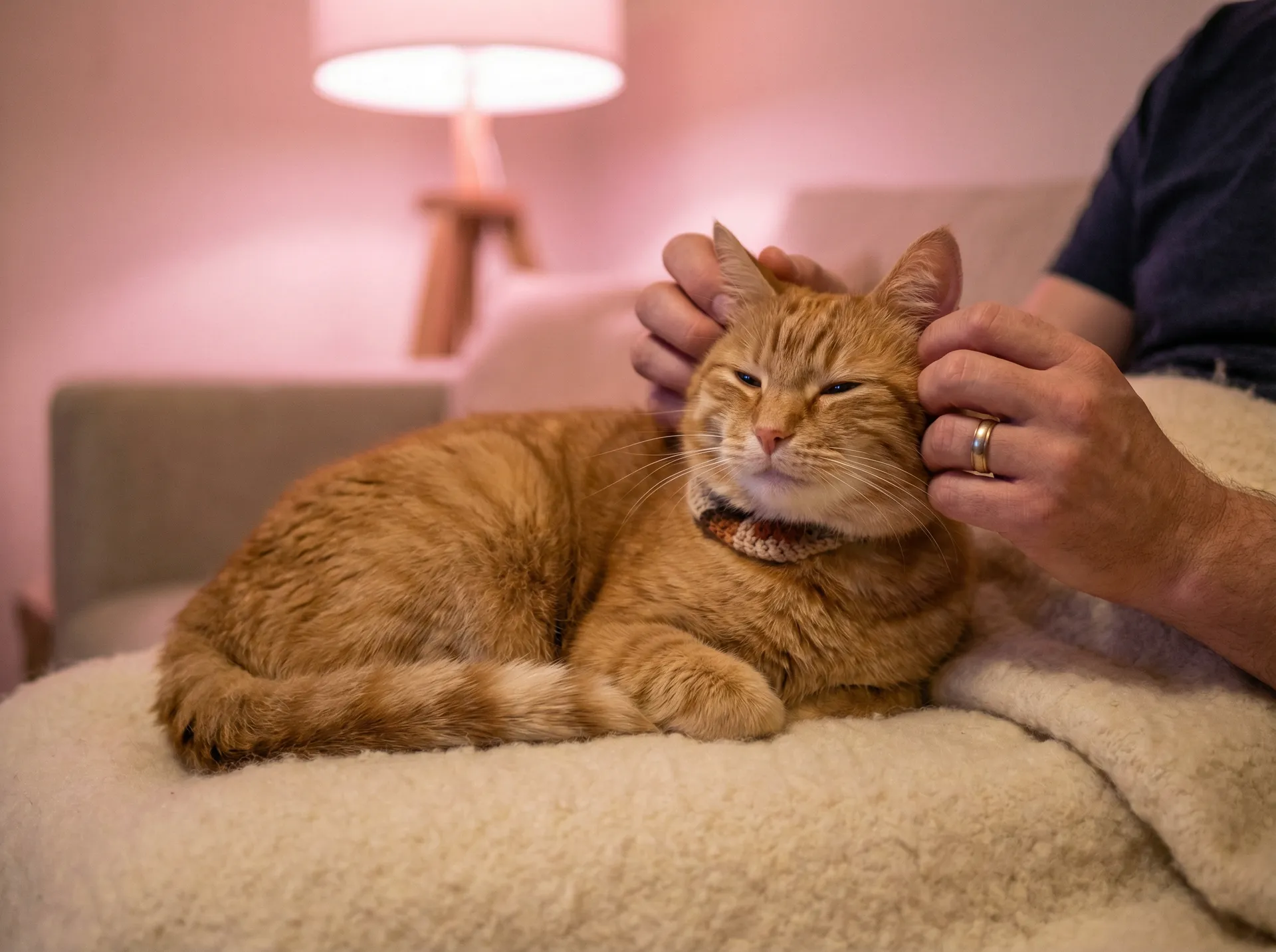 猫咪被温柔抚摸的幸福时刻 - 久久国内精品自在自线